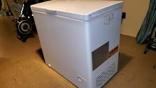 HOUSEHOLD FREEZER BY CRITERION 70  72 cu ft MODEL 4535419 Product Review [upl. by Akirea]