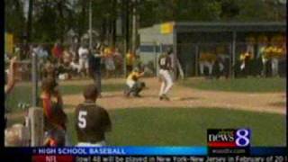 Portage Central baseball tops Northern [upl. by Ycnalc]