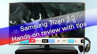 Samsung Tizen 30  Handson review with tips [upl. by Nylessoj]