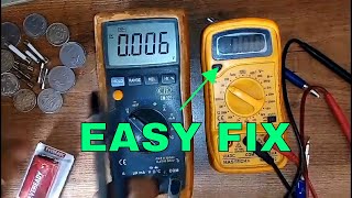 How to Repair a Multimeter showing wrong values MASTECH MAS830 [upl. by Eiramalegna]