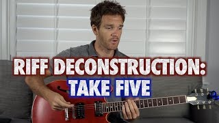 Riff Deconstruction Take Five  Dave Brubeck [upl. by Creight]