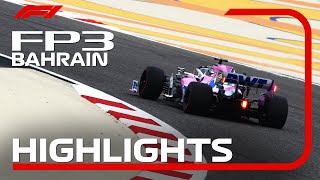 2020 Bahrain Grand Prix FP3 Highlights [upl. by Woodberry]