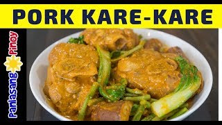 Pork Kare kare Recipe  Pata Kare  Easy Filipino Kare Kare Panlasang Pinoy [upl. by Rafaelita771]