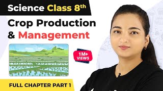 Class 8 Science Chapter 1  Crop Production amp Management Full Chapter Explanation Part 1 [upl. by Crocker913]