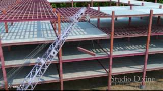 How to make steel building construction process [upl. by Esch]