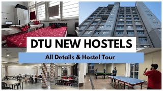 DTU New Hostels Tour amp All Details 2022 [upl. by Atiniv]