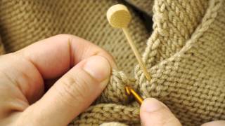 How to Attach Sleeves Using Crochet Hook [upl. by Acinna]