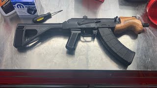 Micro Draco AK47 Pistol Brace Install [upl. by Haywood879]