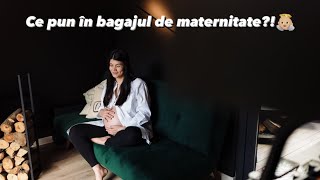 FAC BAGAJUL PENTRU MATERNITATE Ce conține 👼🏼🤍 [upl. by Mayworm217]