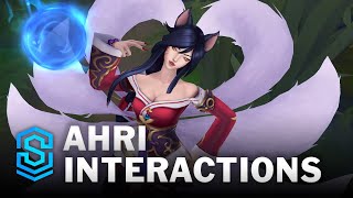 Ahri Special Interactions [upl. by Harding]