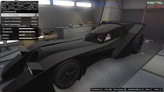 GTA 5  DLC Vehicle Customization Vigilante Batmobile [upl. by Mathre]