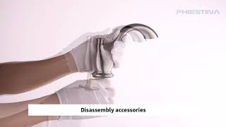 Phiestina Widespread Bathroom Faucet Installation Guides [upl. by Diet280]