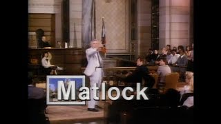 Matlock Season 2 Opening and Closing Credits and Theme Song [upl. by Eiser864]