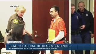 ExMSU coach Kathie Klages sentenced in connection to Nassar scandal [upl. by Pansy]