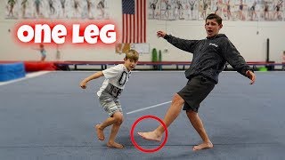 ONE LEG FLIPPING CHALLENGE [upl. by Giulietta]