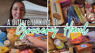 Kroger Delivery GROCERY HAUL  Camping Haul [upl. by Eldwin]