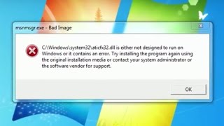 How do I removefix quotBad Imagequot error pop up [upl. by Tenahs]