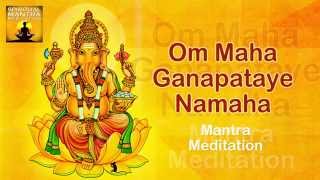 OM MAHA GANAPATAYE NAMAHA Chanting  Ganesha  Vinayaka  Mantra Meditation [upl. by Anerahs61]