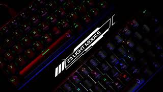 iGear Raptor Gaming Keyboard With 23 Dynamic Light Modes [upl. by Hamas233]