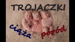 Trojaczki  ciąża poród wcześniaki  Triplets  pregnancy childbirth premature [upl. by Dixon]