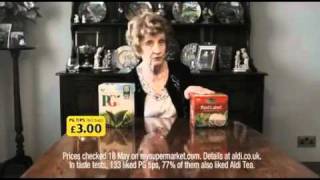 Aldi Tea Advert quotI Dont Like Tea I Like Ginquot [upl. by Necaj]