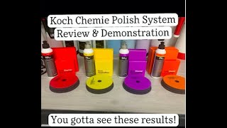 Koch Chemie KCX Polishing System  Review  Demo [upl. by Rednave]