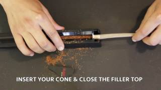 FunkyPieces How To Use RAWs Cone Filler [upl. by Atiuqehc]