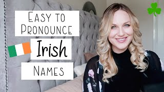 Easy To Pronounce Irish Names  Girls [upl. by Drhcir298]