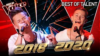 Every MATTHIAS NEBEL performance on The Voice of Germany 2018 amp 2020 [upl. by Annayram849]