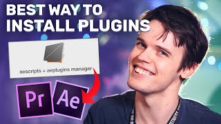 The Best Way To Install Plugins Into After Effects  aescripts Manager App [upl. by Abbotson]