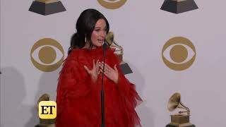 GRAMMYs 2019 Kacey Musgraves Full Backstage Interview [upl. by Anaert]