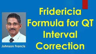 Fridericia Formula for QT Interval Correction [upl. by Angel]