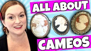 Vintage Cameo Jewelry  What are Cameos [upl. by Wolfgram574]