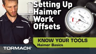 Basic CNC  Setting Up the Haimer Work Offset for Efficient Machining [upl. by Romine]