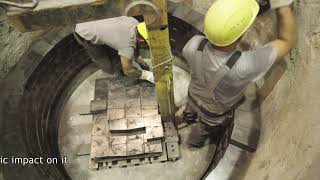 SEVEN REFRACTORIES STEEL LADLE VIDEO [upl. by Toomay]