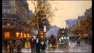 Erik Satie  Once Upon A Time In Paris Artwork by Edouard Leon Cortes [upl. by Llyrpa371]