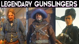 Red Dead Redemption 2  Billy Midnight Gun Duel  Side Mission All Legendary Gunslingers [upl. by Yetsirhc311]