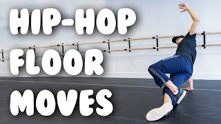 Beginner Hip Hop Floor Work Trick Tutorial [upl. by Hinda]