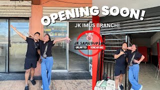 PASILIP SA BAGONG BRANCH NI JK SAMGYUPSAL [upl. by Yasdnil]