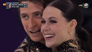 VirtueMoir 2018 Olympics SD Latin Rock Medley NBC [upl. by Meletius]