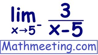 One sided Limits  Calculus [upl. by Hollingsworth]