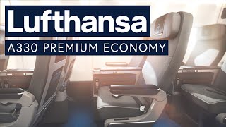 Lufthansa A330 Premium Economy  Riyadh to Frankfurt [upl. by Ecargyram114]