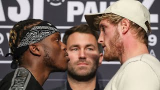 KSI VS LOGAN PAUL 2  LIVE PRESS CONFERENCE 👊 [upl. by Aver675]