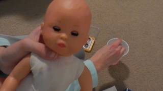 Reborn Artist Painting A Baby Doll [upl. by Chace]