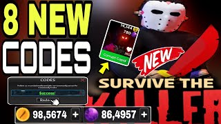 🚨 NEW CODES 🚨 Survive The Killer Codes 2024  Survive The Killer Roblox  Survive The Killer Codes [upl. by Lipski183]