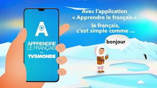 📲 Téléchargez lapplication « Apprendre le français avec TV5MONDE » [upl. by Enyalb]