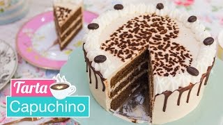 Tarta Capuchino  Cappuccino Cake  Quiero Cupcakes [upl. by Lin805]