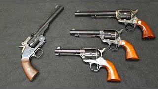 SampW Schofield No 3 Revolver Vs Colt Single Action Army Uberti [upl. by Randolph]