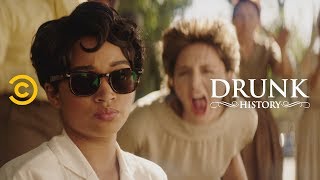 The Little Rock Nine Take on Segregation in Schools feat Amandla Stenberg  Drunk History [upl. by Desi]