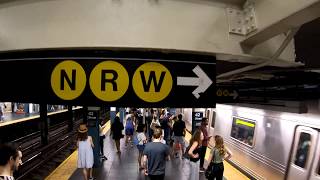 ⁴ᴷ The Busiest NYC Subway Station Times Square–42nd StreetPort Authority Bus Terminal [upl. by Yantruoc]